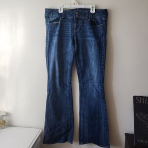 american eagle artist low rise jeans
